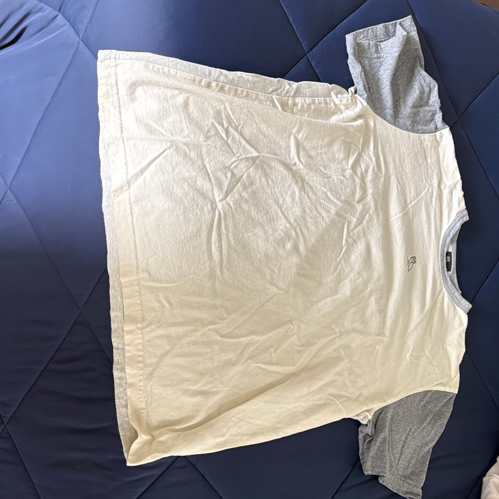 OVO White and Gray Men's Shirt